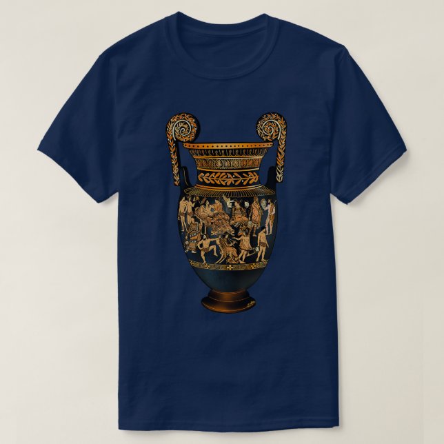 The Pronomos Vase T-Shirt (Design Front)