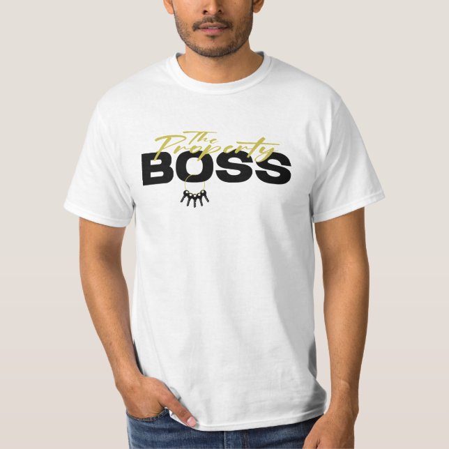 The Property Boss Tee Shirt (Front)