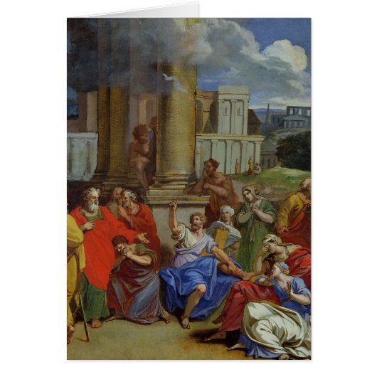 The Prophet Agabus Predicting Cards (Front)