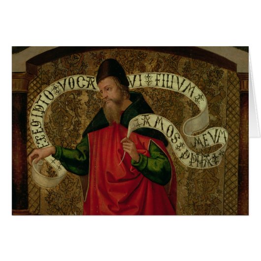 The Prophet Amos, 1535 Cards (Front Horizontal)