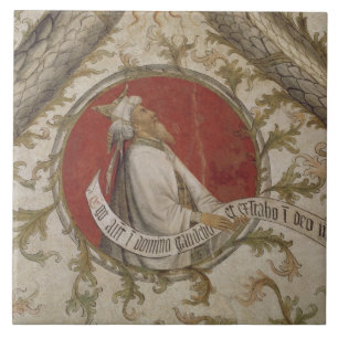 The Prophet Habakkuk, from the Loggia d'Annunciazi Tile