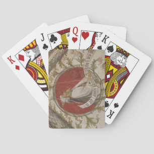 The Prophet Habakkuk, from the Loggia dell'Annunzi Poker Cards