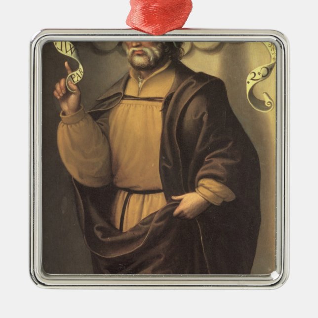 The Prophet Isaiah Metal Ornament (Front)