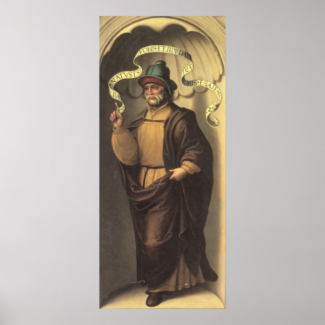 The Prophet Isaiah Poster (Front)