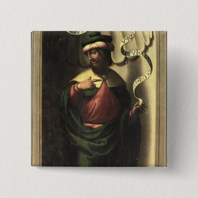 The Prophet Jeremiah Pinback Button (Front)