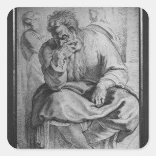 The Prophet Jeremiah Square Sticker