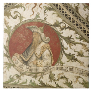 The Prophet Micah, from the Loggia d'Annunciazione Ceramic Tile