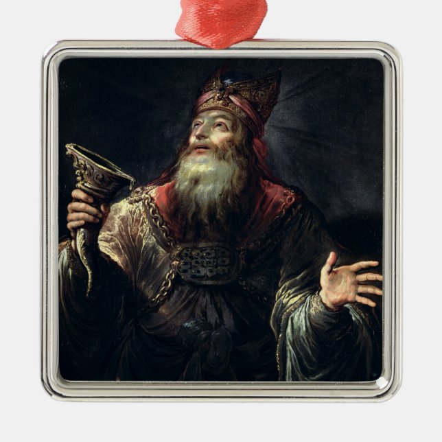 The Prophet Samuel Metal Ornament (Front)