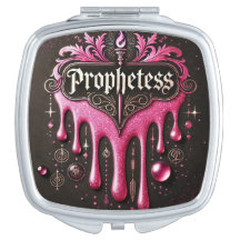The Prophetess' Compact Mirror: Reflect Boldness, 