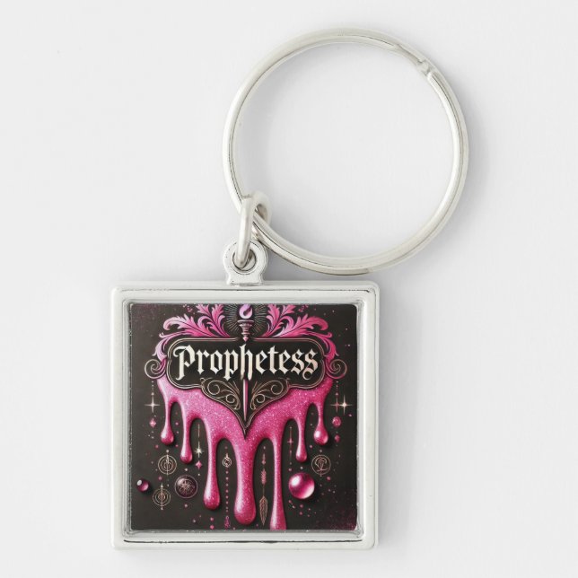 The Prophetess' Keychain: Carry Your Calling Every Keychain (Front)