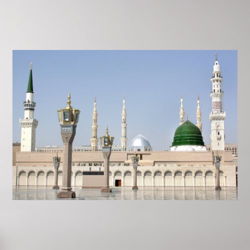 The Prophets Mosque Al_Masjid an_Nabawi Poster