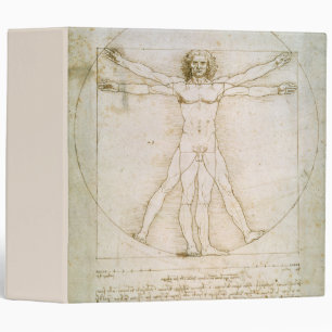 The Proportions of the human figure 3 Ring Binder