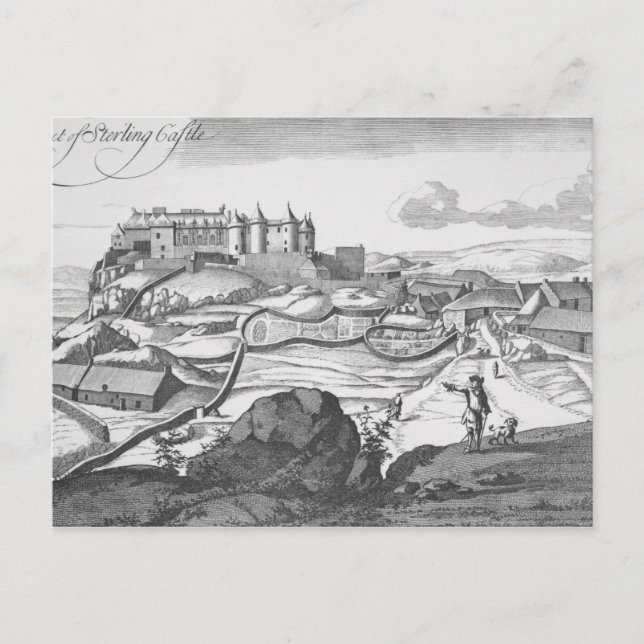 The Prospect of Sterling Castle Postcard (Front)