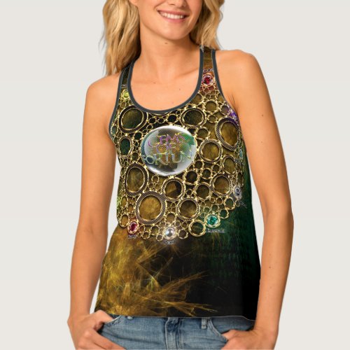 THE PROSPERITY CONNEXION  Gems of Fortune Tank Top