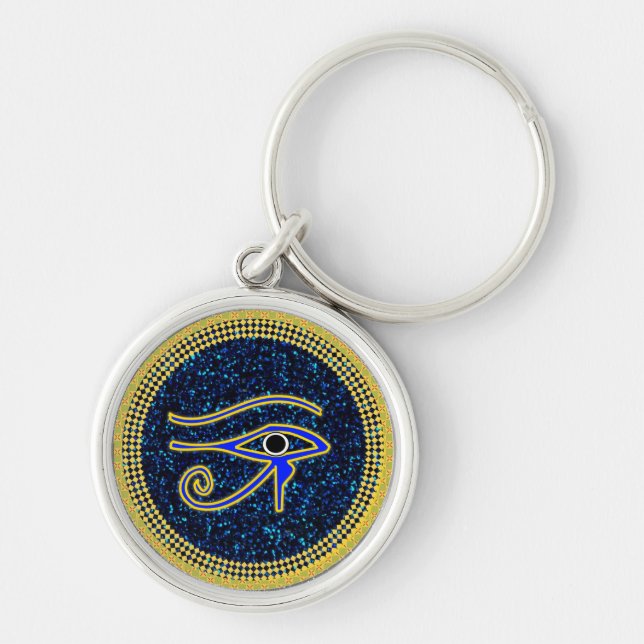 The Protective Eye Of Horus Keychain (Front)