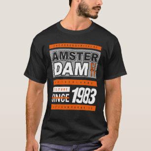The Proud Capital Of Netherlands Amsterdam City T-Shirt