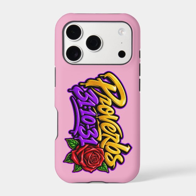 The Proverbs 31 Woman iPhone Case (Back)