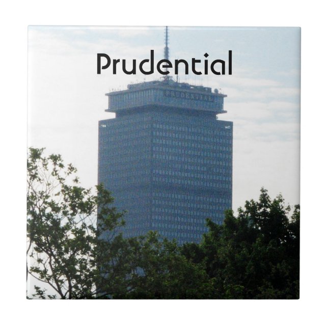 The Prudential Ceramic Tile (Front)