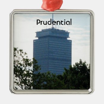 The Prudential Metal Ornament by GoingPlaces at Zazzle