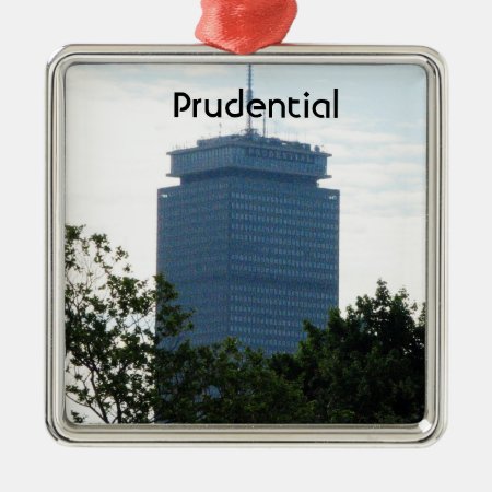 The Prudential Metal Ornament