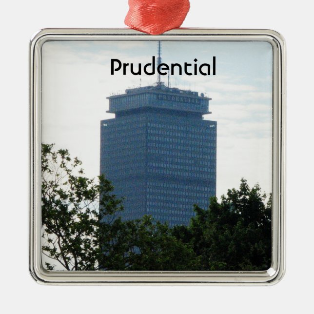 The Prudential Metal Ornament (Front)