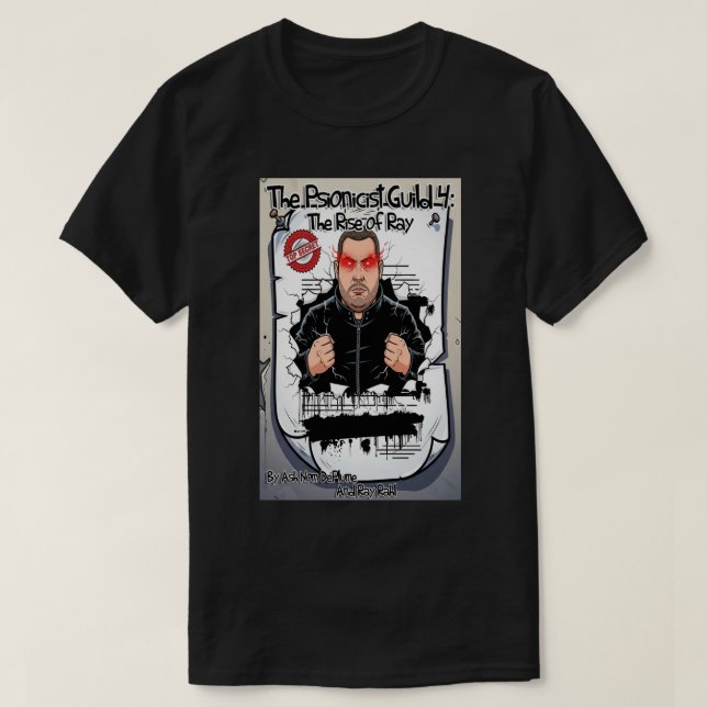 The Psionicist Guild 4 Dark T-Shirt (Design Front)
