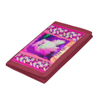 The PSY Kat / The Psychic Cat (by ACCI) Trifold Wallet