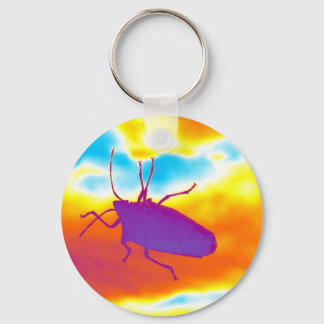 The Psychedelic Bug Keychain
