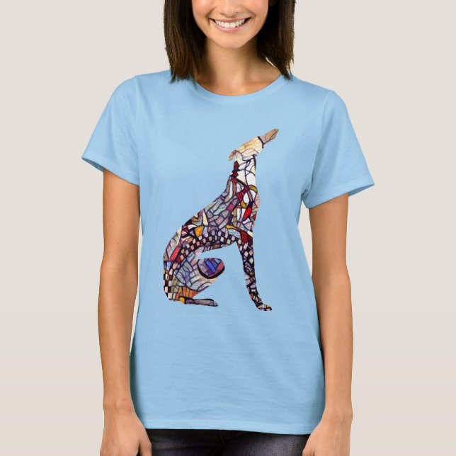 The Psychedelic Greyhound T-Shirt (Front)