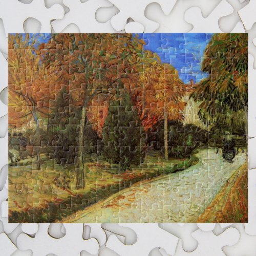 The Public Park at Arles by Vincent van Gogh Jigsaw Puzzle