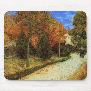 The Public Park at Arles by Vincent van Gogh Mouse Pad