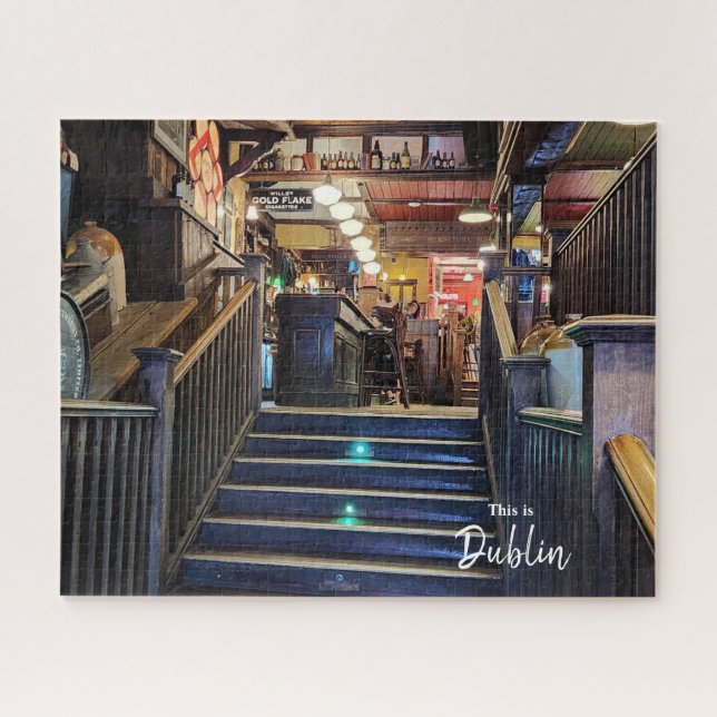 The Pubs of Dublin-Ireland Jigsaw Puzzle (Horizontal)