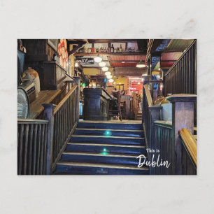 The Pubs of Dublin-Ireland Postcard