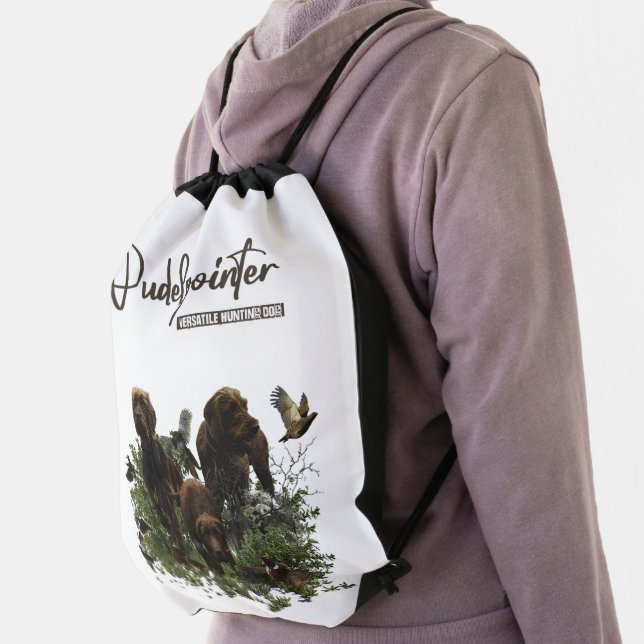 The Pudelpointer      Drawstring Bag (Insitu)