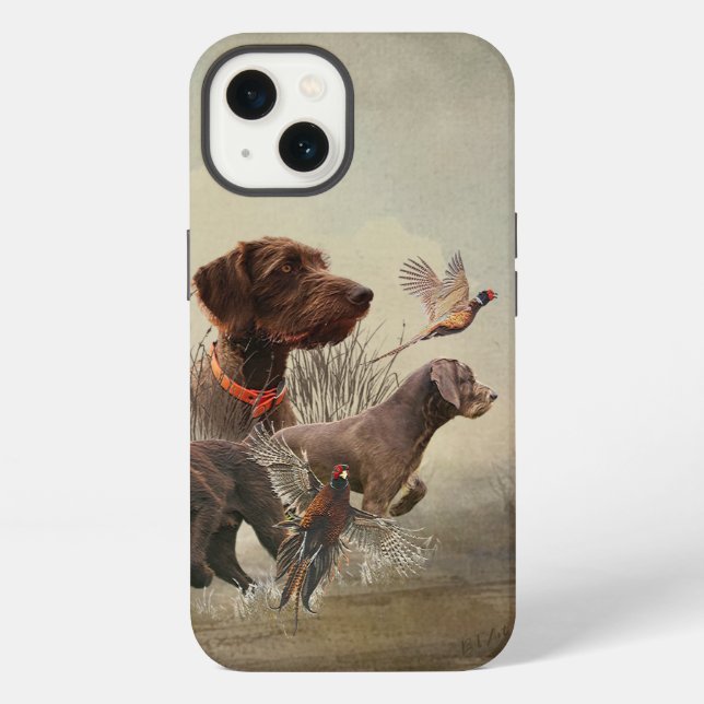 The Pudelpointer     Iphone Case (Back)