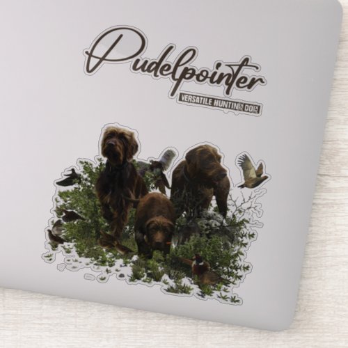 The Pudelpointer   Sticker