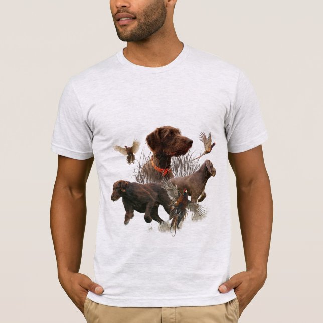 The Pudelpointer     T-Shirt (Front)