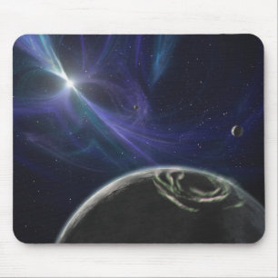The pulsar planet system mouse pad