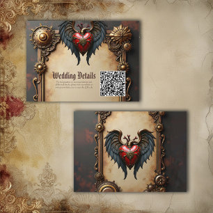 The pulsating heart of mechanics, enclosure card