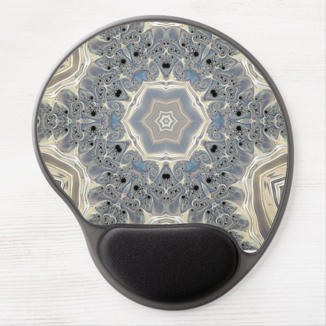The Pulse of a Fractal Dream Gel Mouse Pad (Front)