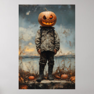 The Pumpkin-Headed Wanderer Poster