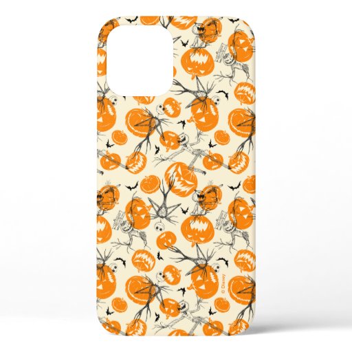 The Pumpkin King Halloween Pattern iPhone 12 Case