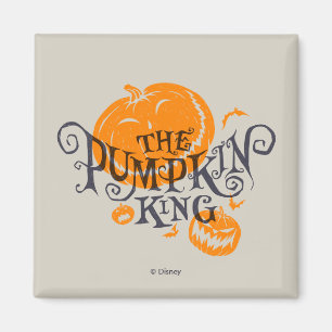 The Pumpkin King   Pumpkin Graphic Magnet