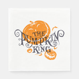 The Pumpkin King Pumpkin Graphic Napkins