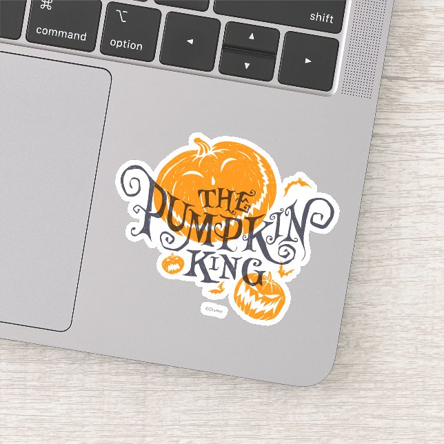 The Pumpkin King | Pumpkin Graphic Sticker (Detail)