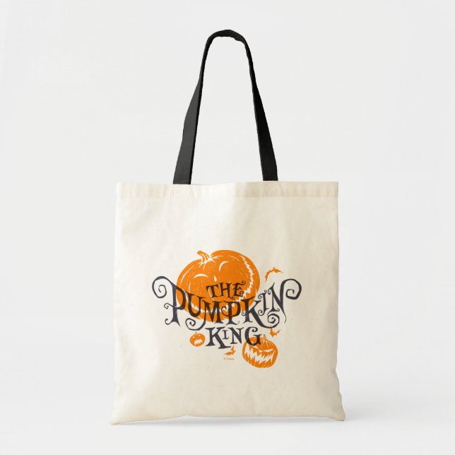 The Pumpkin King | Pumpkin Graphic Tote Bag (Front)