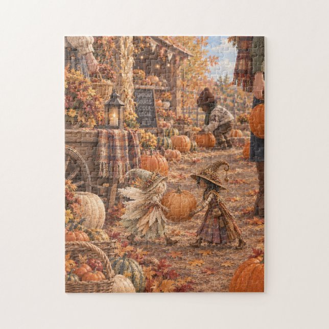 The Pumpkin Patch Jigsaw Puzzle (Vertical)