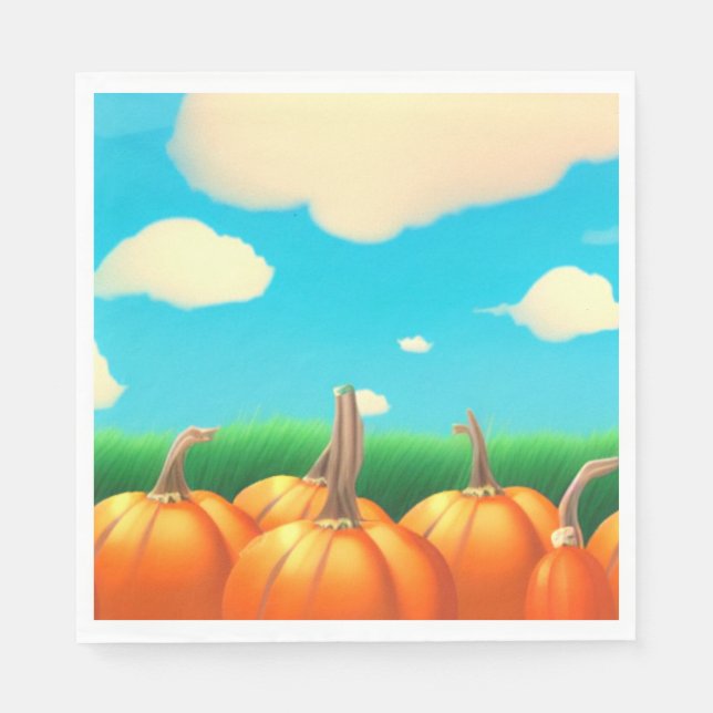 The Pumpkin Patch Napkins (Front)
