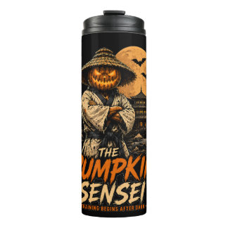 The Pumpkin Sensei Halloween Martial Arts Tumbler