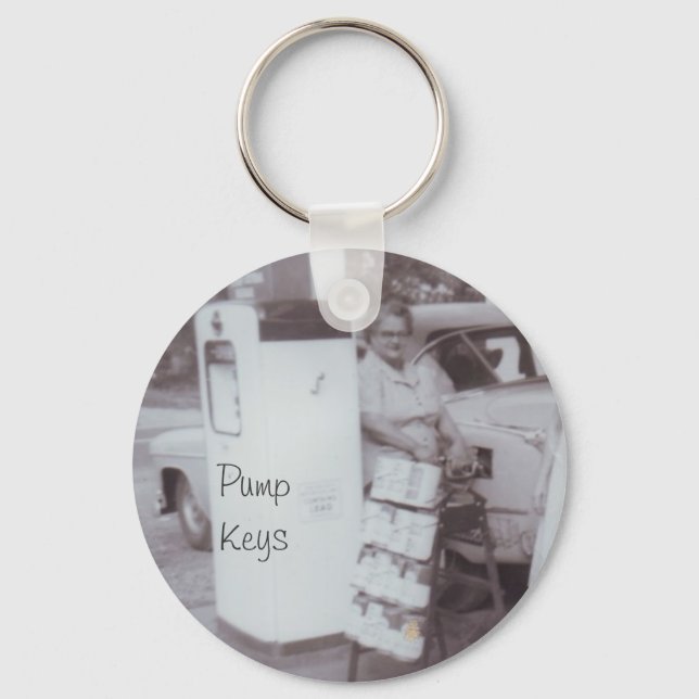 The Pumps Key cahin Keychain (Front)
